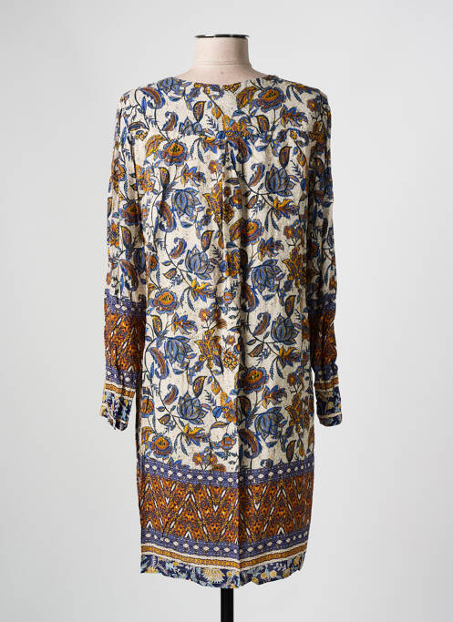 Robe mi-longue bleu JULIE GUERLANDE pour femme