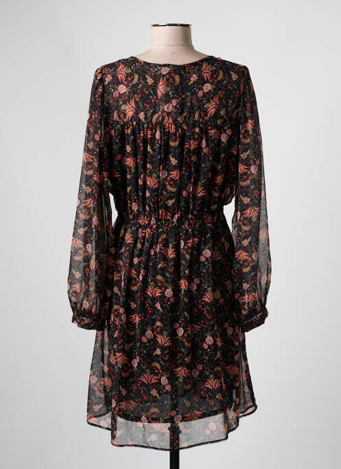 Robe mi-longue noir C'EST BEAU LA VIE pour femme