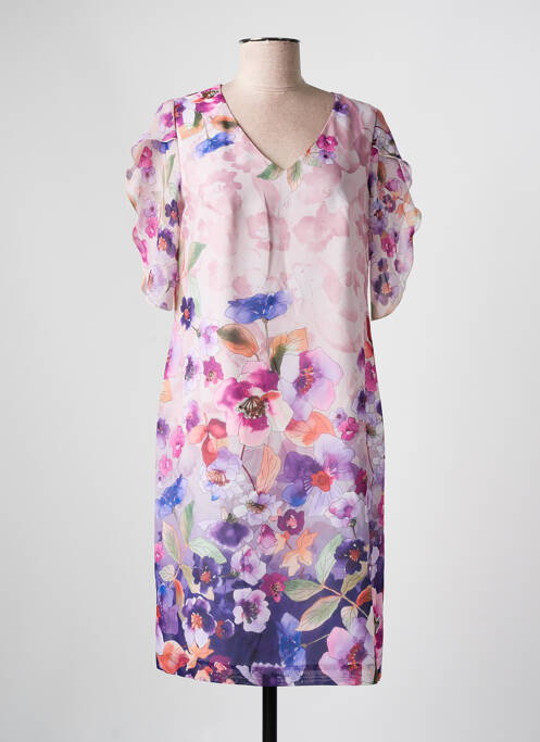 Robe mi-longue rose GALA BY ROSA GIMENO pour femme