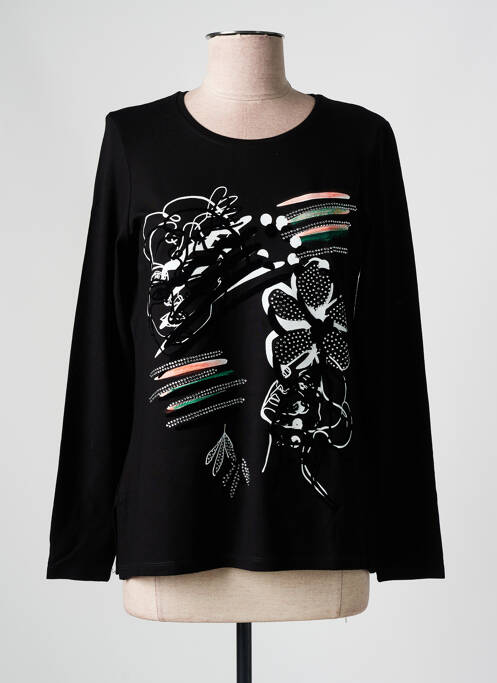 T-shirt noir GREGORY PAT pour femme