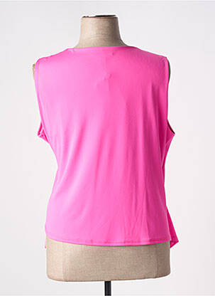 Top stretch sans manche rose TINTA femme