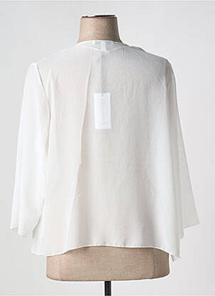 Veste casual coupe droite blanc GREGORY PAT femme