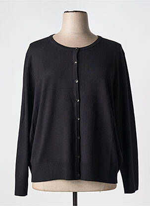 Gilet manches longues noir MICHA pour femme