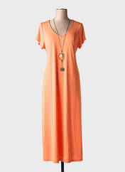 Robe courte orange TINTA pour femme seconde vue