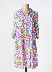 Robe mi-longue blanc TINTA pour femme seconde vue