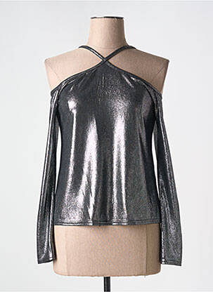 Top argent ESPERANCE pour femme