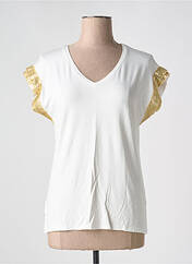 T-shirt blanc BARILOCHE pour femme seconde vue