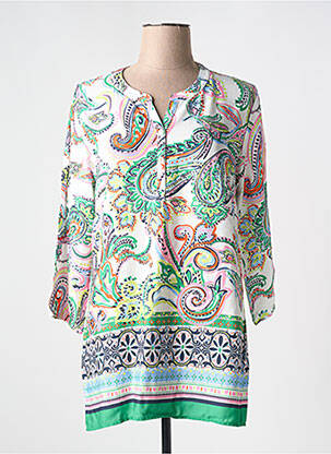 Tunique manches longues vert BARBARA LEBEK pour femme