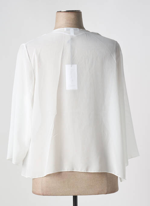 Veste casual coupe droite blanc GREGORY PAT femme