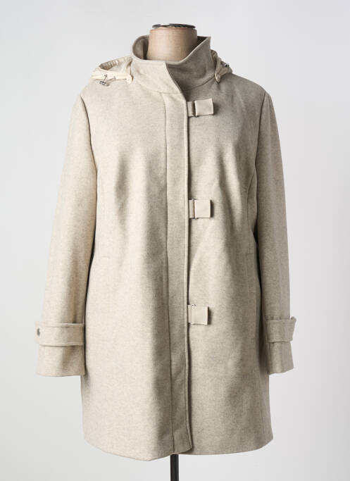 Manteau long beige BARBARA LEBEK pour femme