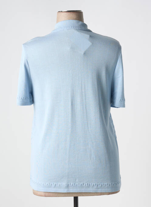 Polo bleu SAINT CHARLES pour femme