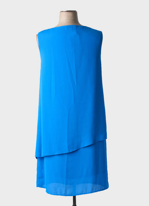 Robe mi-longue bleu BARILOCHE pour femme