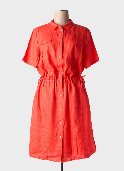 Robe mi-longue orange BARBARA LEBEK pour femme