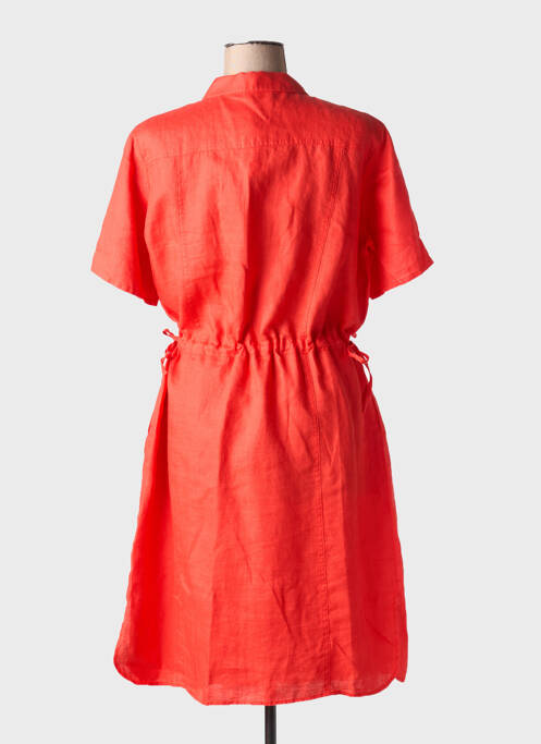 Robe mi-longue orange BARBARA LEBEK pour femme