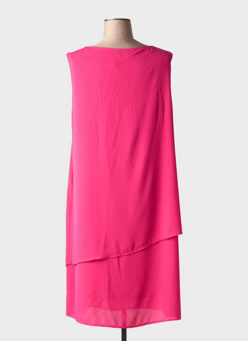 Robe mi-longue rose BARILOCHE pour femme