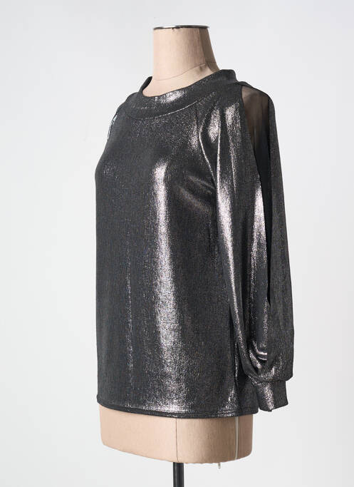 Top argent ESPERANCE pour femme