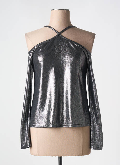 Top argent ESPERANCE pour femme