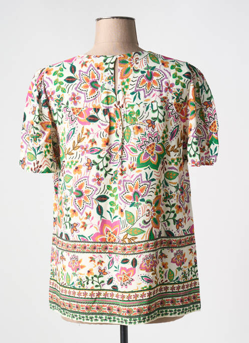 T-shirt blanc JULIE GUERLANDE pour femme