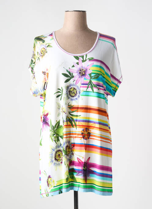 T-shirt blanc SAINT CHARLES pour femme