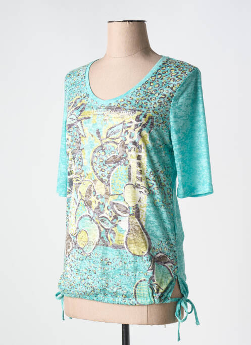 T-shirt bleu BARBARA LEBEK femme