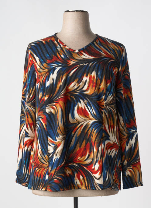 T-shirt bleu GUY DUBOUIS pour femme