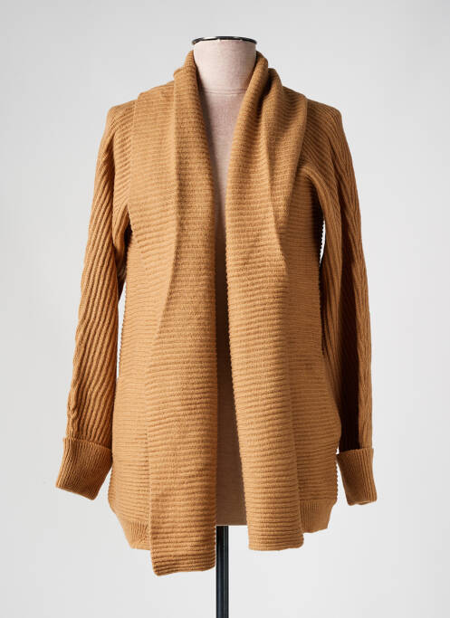 Gilet manches longues marron BEST MOUNTAIN pour femme