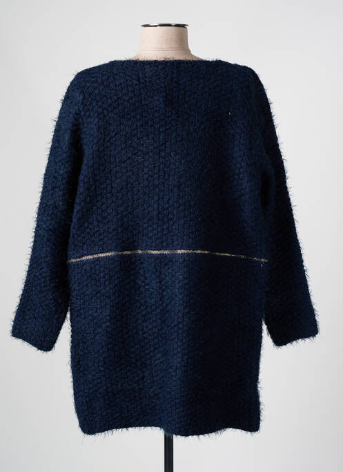 Gilet manches longues bleu JUBYLEE femme