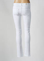 Pantalon slim blanc KY CREATION pour femme seconde vue