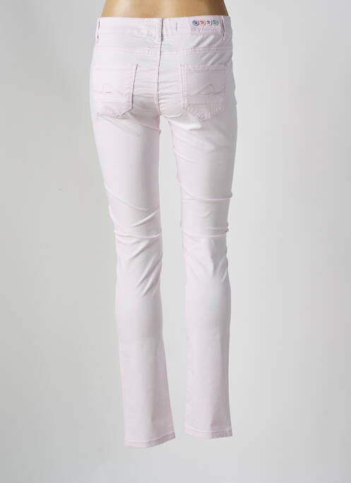 Pantalon slim stretch taille normale violet KY CREATION femme