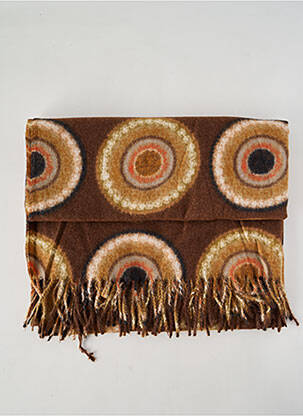 Echarpe marron REGINA SCHRECKER pour femme