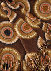 Echarpe marron REGINA SCHRECKER pour femme seconde vue