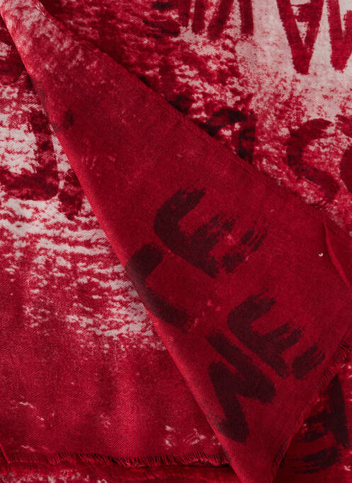 Foulard rouge JADE & CLARISSE femme