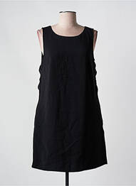 Robe courte sans manche sans manche noir SEE U SOON femme