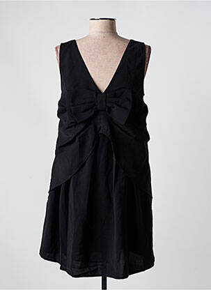 Robe courte sans manche sans manche noir SEE U SOON femme