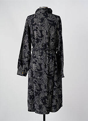 Robe mi-longue manches longues manches longues noir LA FIANCEE DU MEKONG femme