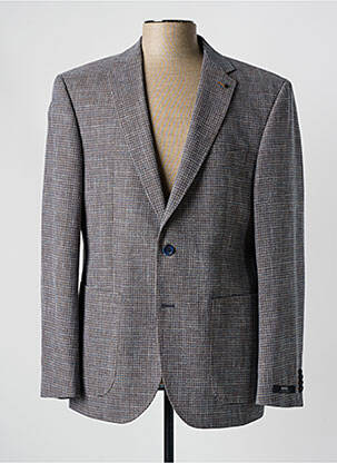 Blazer tissage chiné bleu DIGEL homme