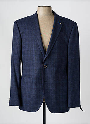 Blazer tissage chiné bleu DIGEL homme