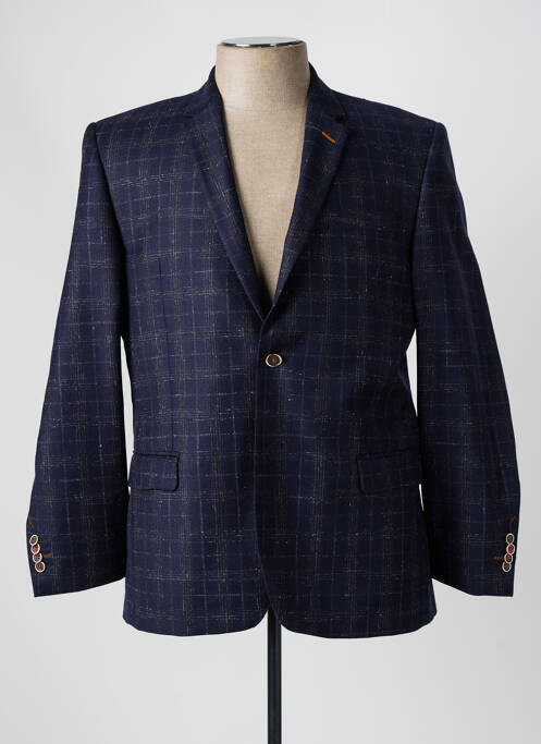 Blazer coupe cintrée bleu NINO LORETTI homme