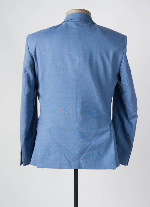 Blazer tissage chiné bleu MONSIEUR HECTOR homme