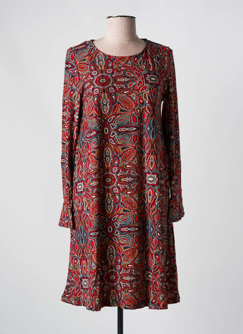 Robe mi-longue rouge LA FIANCEE DU MEKONG pour femme