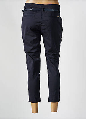 Pantalon chino taille basse taille basse bleu CHIC & JEUNE femme