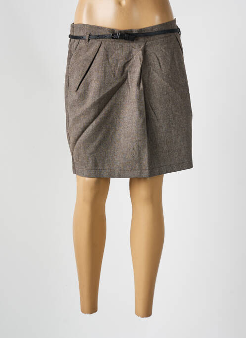 Jupe courte marron BEST MOUNTAIN pour femme