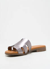 Mules/Sabots argent KAOLA pour femme seconde vue