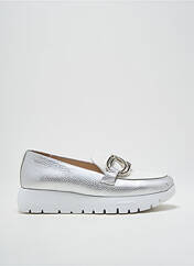 Mocassins argent WONDERS pour femme seconde vue