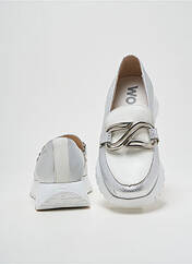 Mocassins argent WONDERS pour femme seconde vue