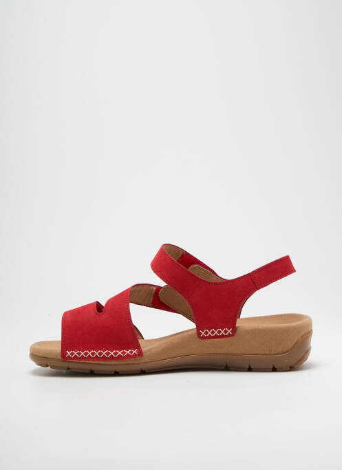 Sandales/Nu pieds rouge GABOR pour femme