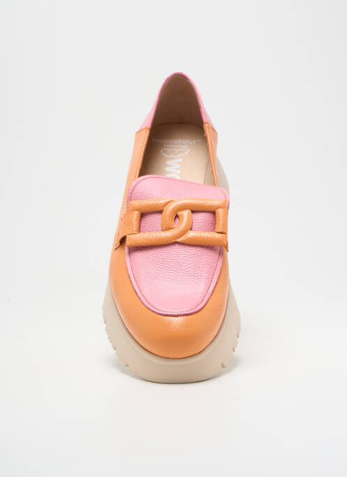 Mocassins orange WONDERS femme