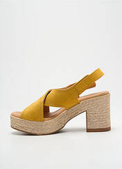 Sandales/Nu pieds jaune KAOLA pour femme seconde vue