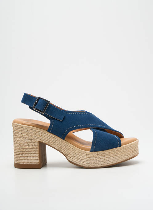 Sandales/Nu pieds bleu KAOLA pour femme