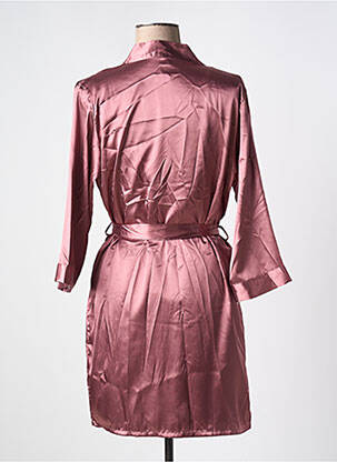 Déshabillé manches 3/4 violet COOTAIYA femme